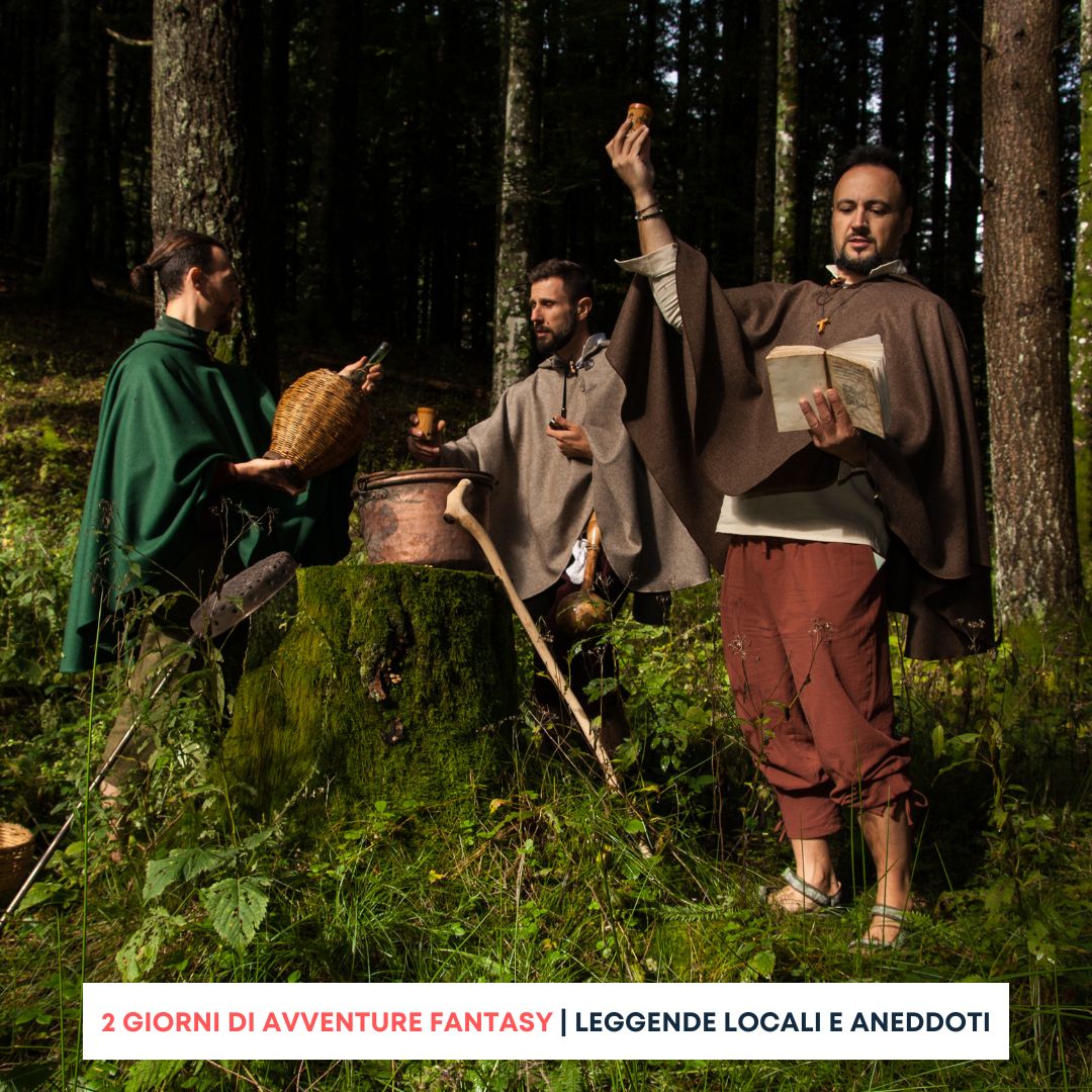 Un’avventura tra antiche valli, villaggi medievali e paesaggi montani, nelle foreste del Casentino tra realtà e mondo fantastico.
