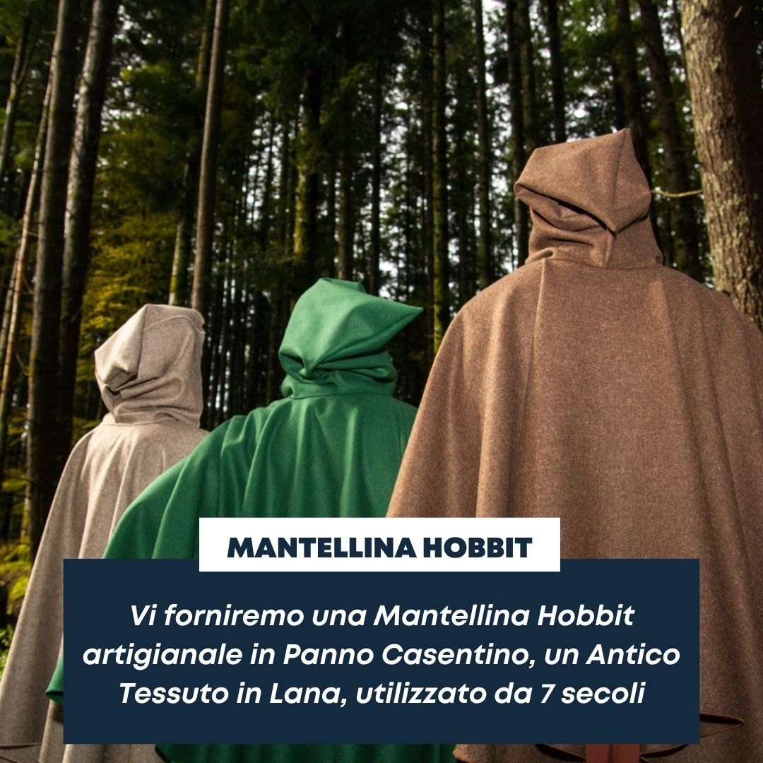 Vivi un'esperienza di due giorni fra trekking nelle Foreste Casentinesi con le tradizionali mantelline in Panno Casentino