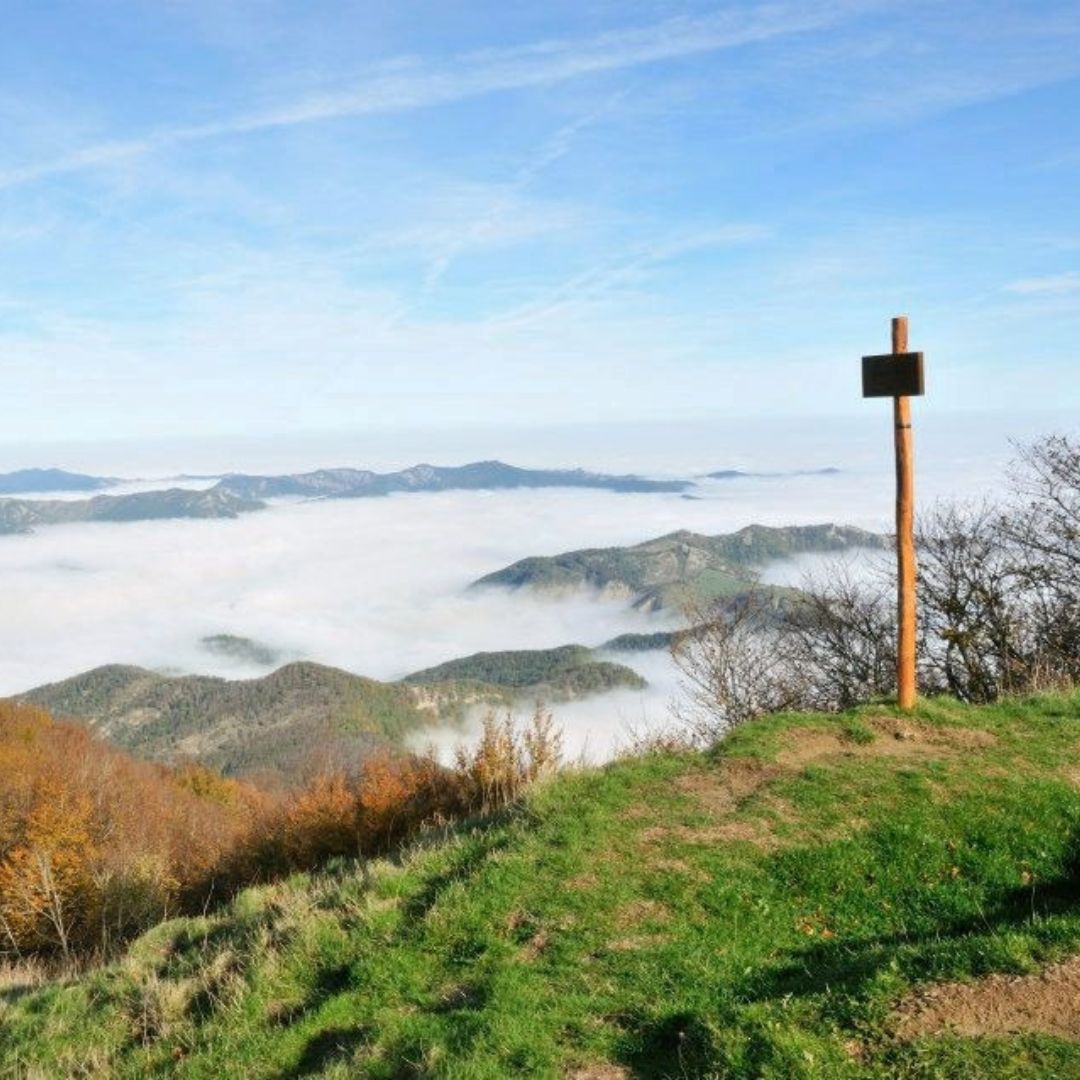 Escursione in bicicletta nel Parco Nazionale delle Foreste Casentinesi sugli Appennini