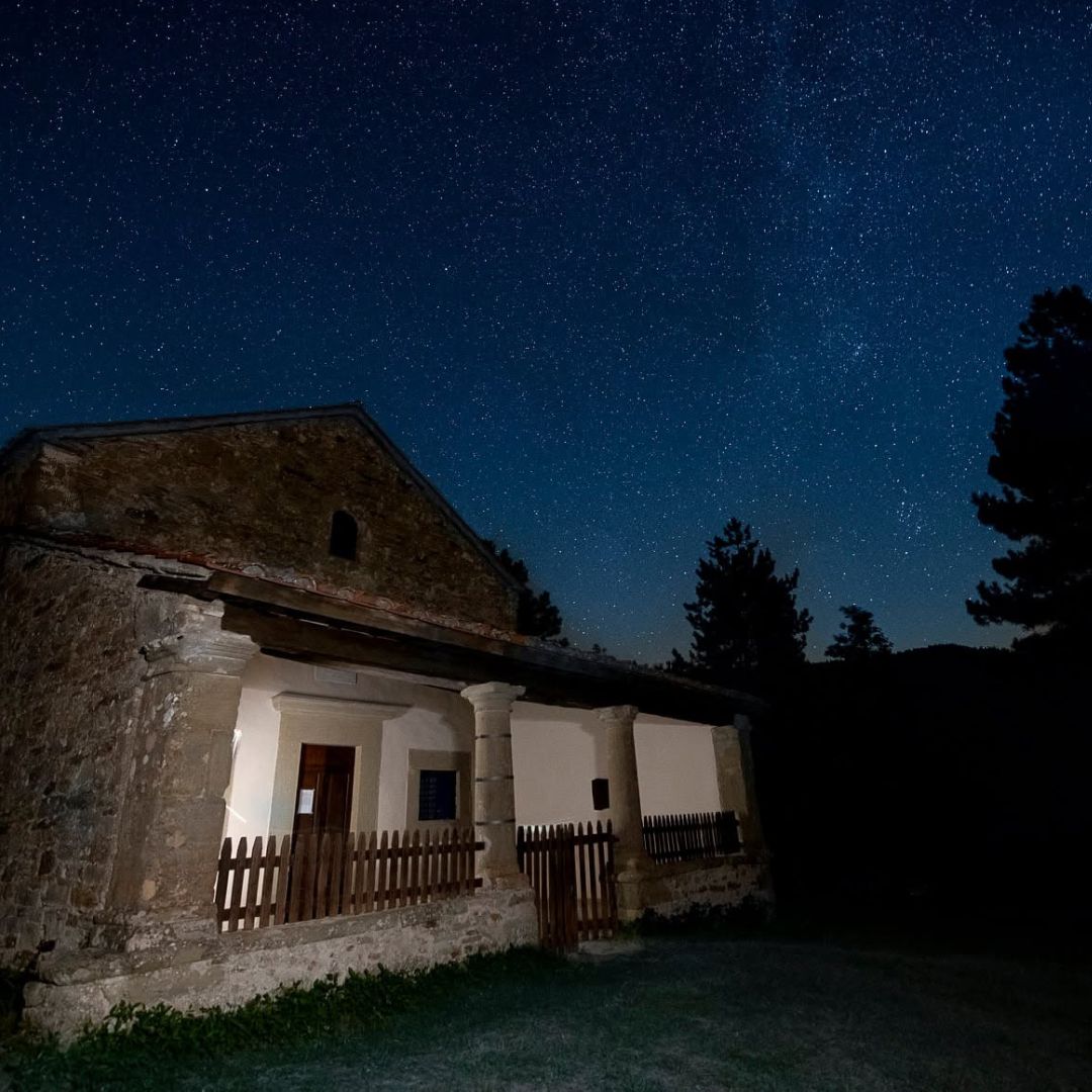 Escursione fino alla Chiesa di Montalto fra storie fantastiche e prodotti casentinesi