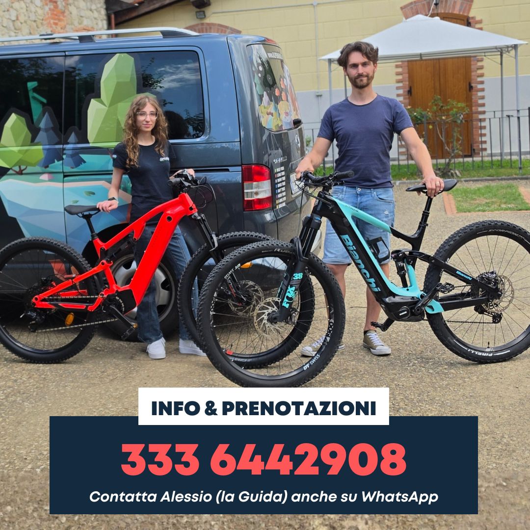 Noleggio bici E-bike in Casentino in Piazza Garibaldi a Poppi per escursioni in ciclabile
