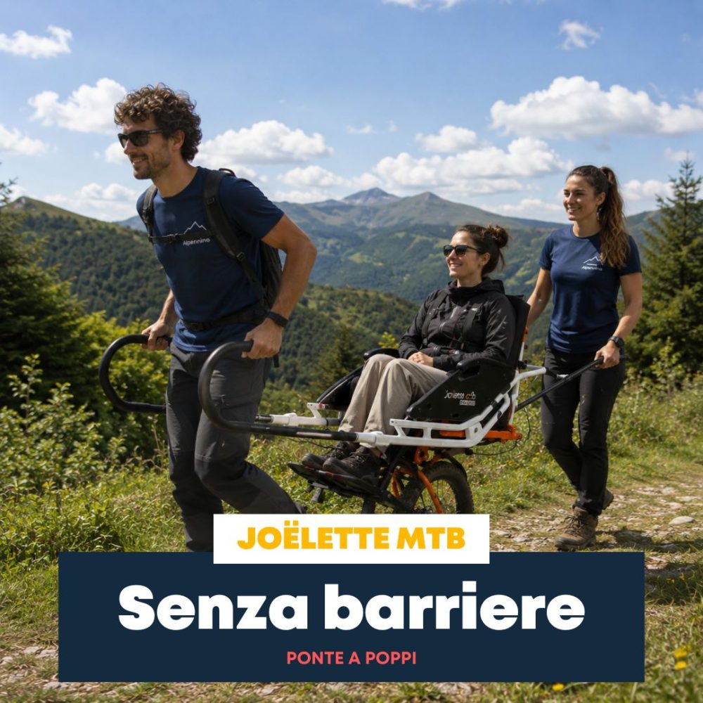 Escursioni con Joëlette per disabili nelle Foreste Casentinesi