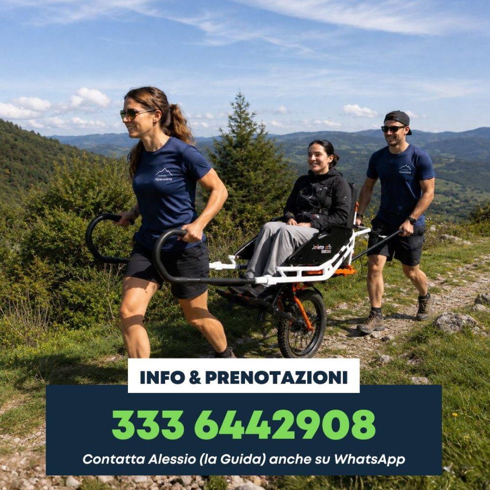 Escursioni con Joëlette per disabili nelle Foreste Casentinesi